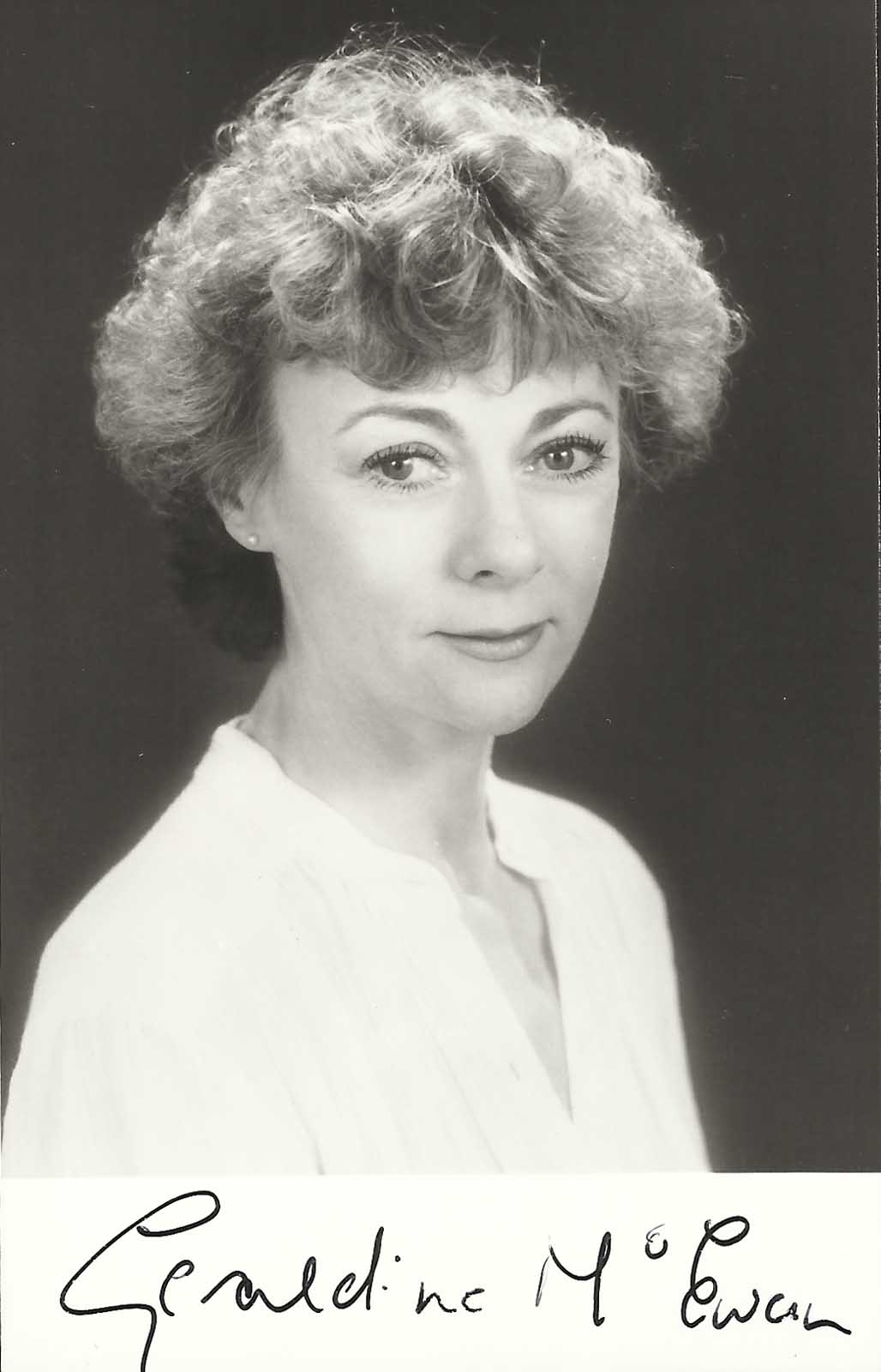 GERALDINE MCEWAN Original Vintage Hand Signed Photo | eBay