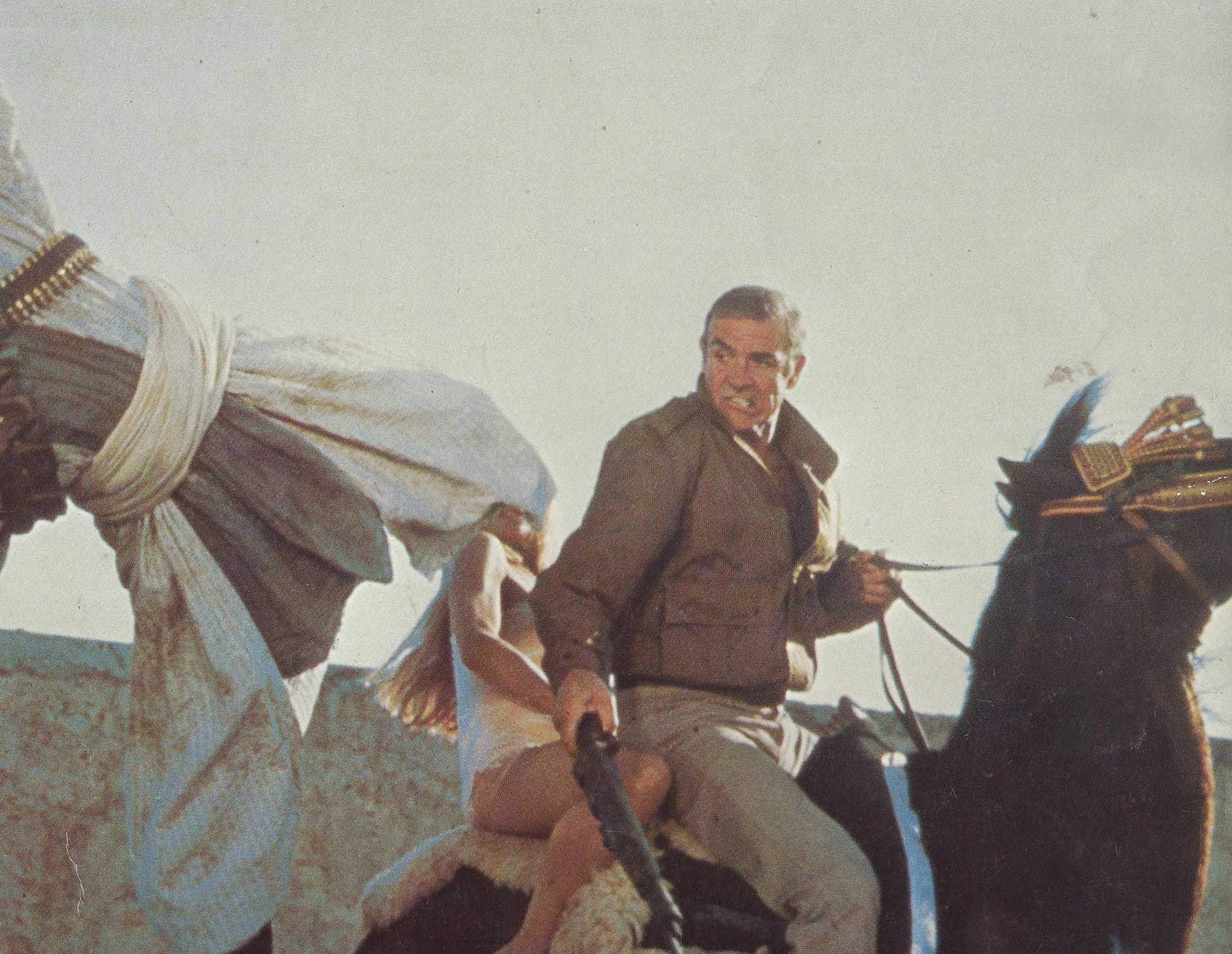 KIM BASINGER & SEAN CONNERY in "Never Say Never Again" Original Vintage