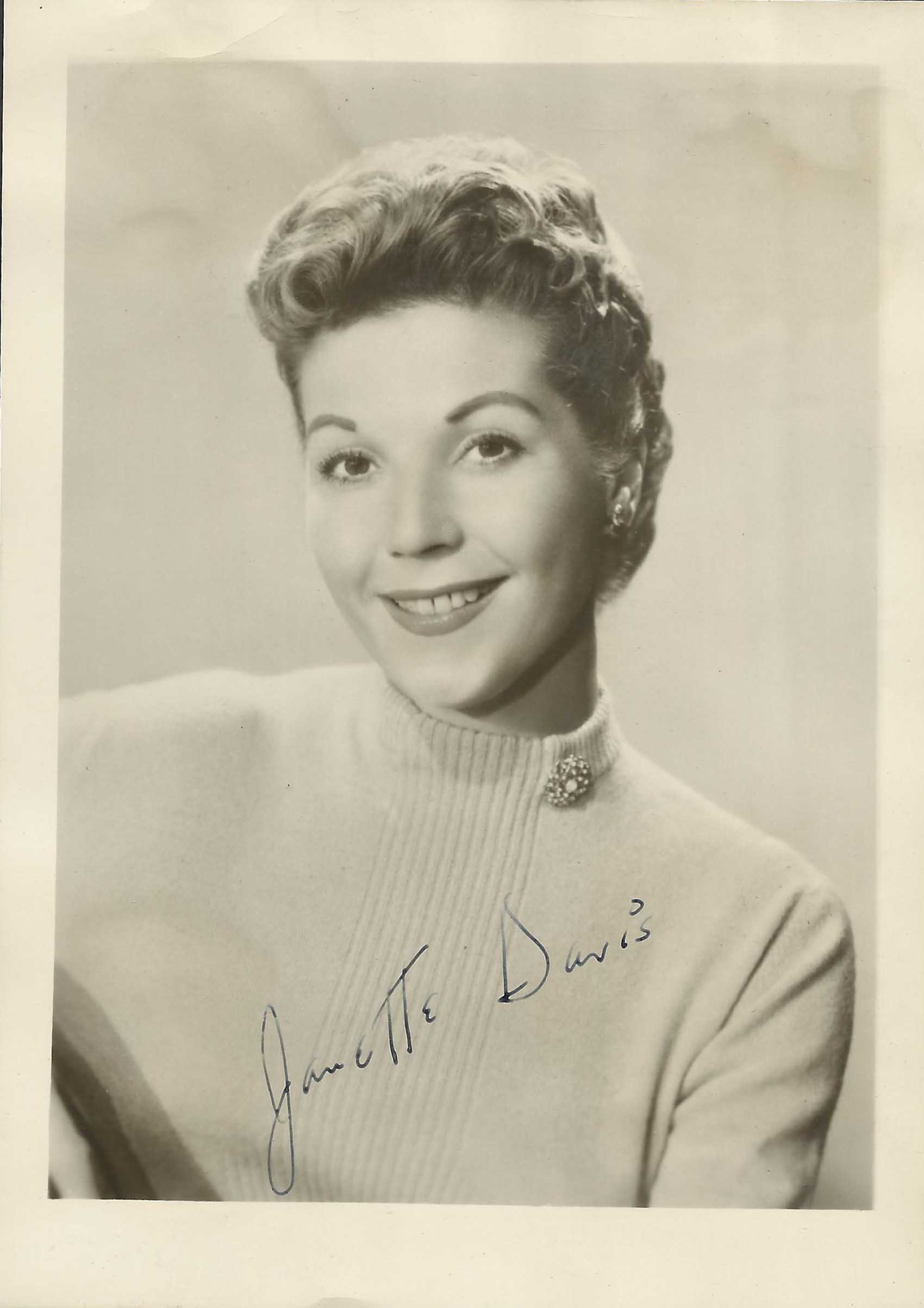 DAVIS Original Vintage HANDSIGNED Photo PORTRAIT 1950's eBay