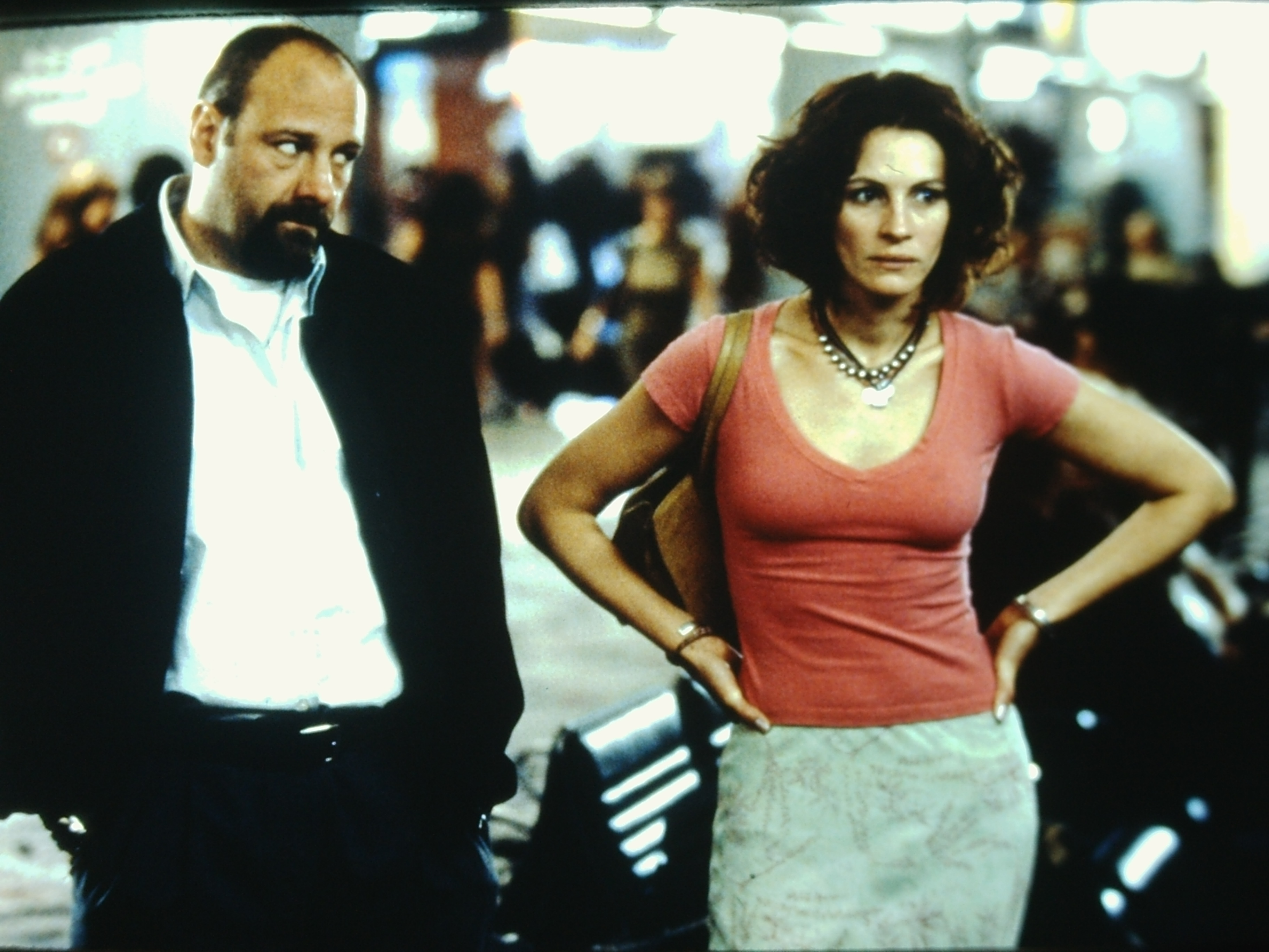 JULIA ROBERTS & JAMES GANDOLFINI in "The Mexican" Original 35mm COLOR
